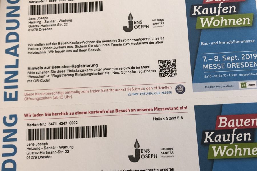 Eintrittskarten und Termine zur Bauen, Kaufen, Wohnen 2019